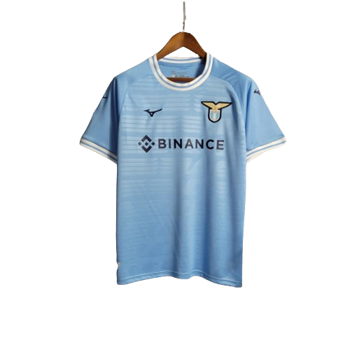 Camisa Lazio I Home Mizuno Torcedor 22/23 Masculino Azul