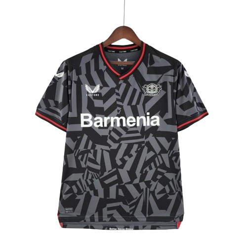 Camisa Bayer Leverkusen II Castore Torcedor 22/23 Preto