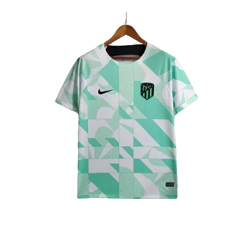 Camisa Atlético de Madrid Treino Nike Torcedor 23/24 Masculino Verde e Branco