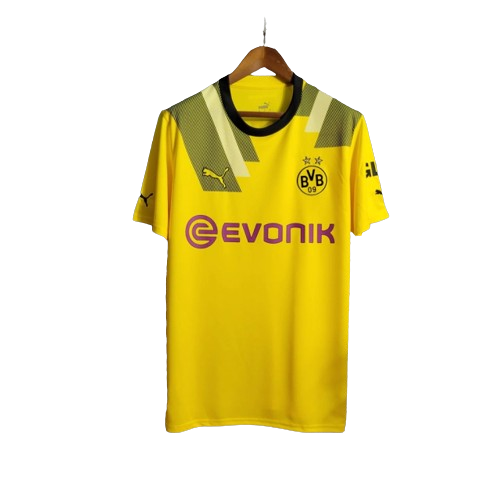 Camisa Borussia Dortmund Copas Puma Torcedor 22/23 Masculino Amarelo