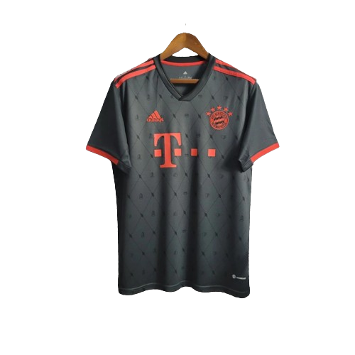 Camisa Bayern de Munique III Third 2022/23 Torcedor Adidas Masculino - Preta