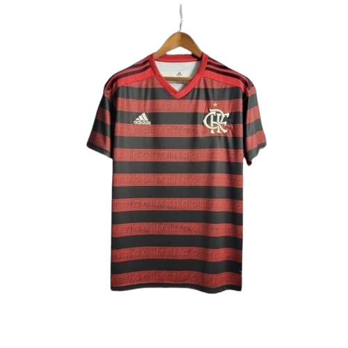 Camisa Retrô Flamengo Nike 2019/20 Masculino Vermelha e Preta