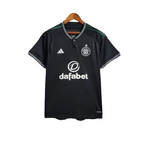 Camisa Celtic FC II Adidas Torcedor 23/24 Masculino Preto