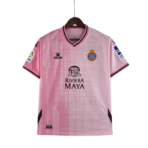 Camisa Espanyol II Kelme Torcedor 2022/23 Masculino Rosa