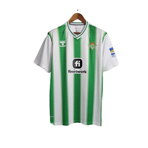 Camisa Real Betis Hummel 23/24 Torcedor Masculino Verde e Branco