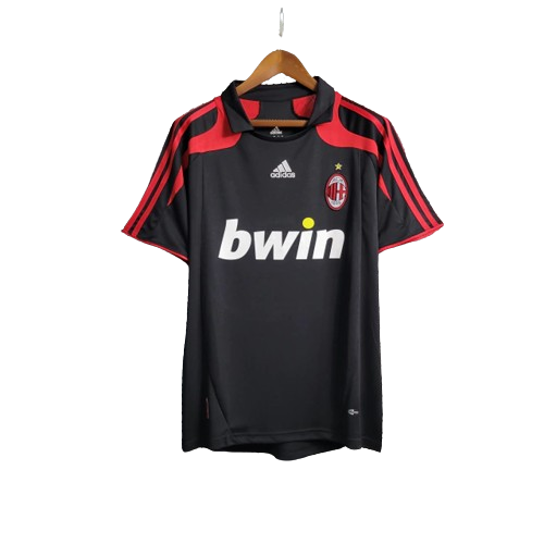 Camisa Retrô Milan III Adidas 2007/08 Masculino Preto