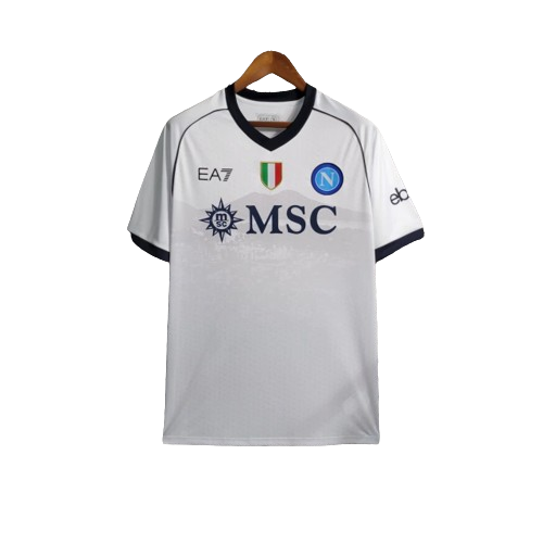 Camisa Napoli II - 23/24 Torcedor EA7 Masculino Branco