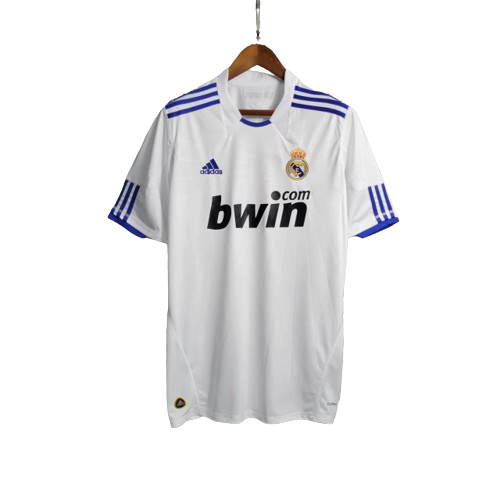 Camisa Retrô Real Madrid I Home Adidas 2010/11 Masculino Branco