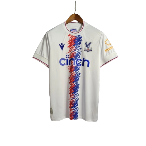 Camisa Crystal Palace II Macron 22/23 Masculino Branco