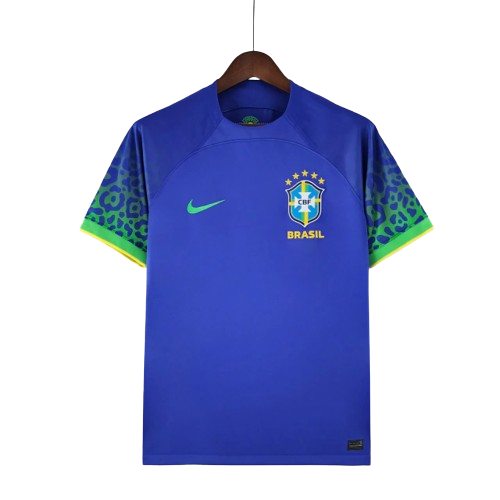 Camisa Brasil Away Nike Torcedor 2022/23 Masculino Azul