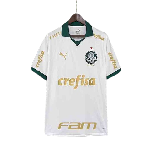 Camisa Palmeiras II Com Todos os Patrocínios Puma Torcedor 2024/25 Masculina - Branco