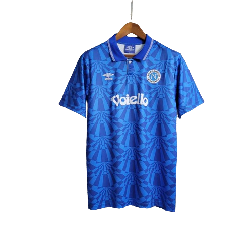 Camisa Retrô Napoli Umbro 91/93 Masculino Azul
