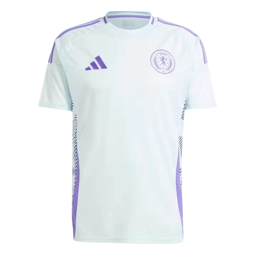 Camisa Escócia II Away Adidas Torcedor 2024/25 Masculino Azul Claro