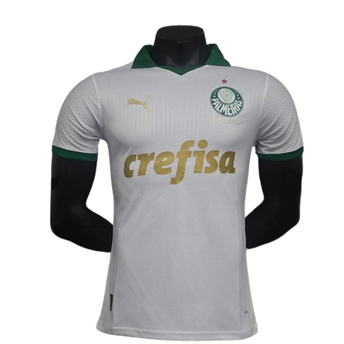 Camisa Palmeiras Puma Jogador 2024/25 Masculino Branco