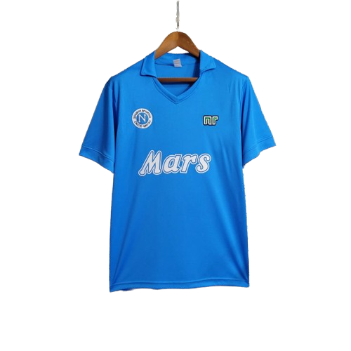 Camisa Retrô Napoli Umbro 88/89 Masculino Azul
