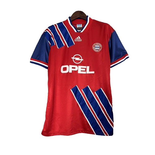 Camisa Retro Bayern de Munique Adidas 1993/95 Vermelho e Azul