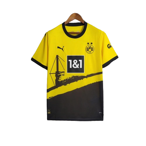 Camisa Borussia Dortmund I Puma 23/24 Torcedor Masculino Amarelo