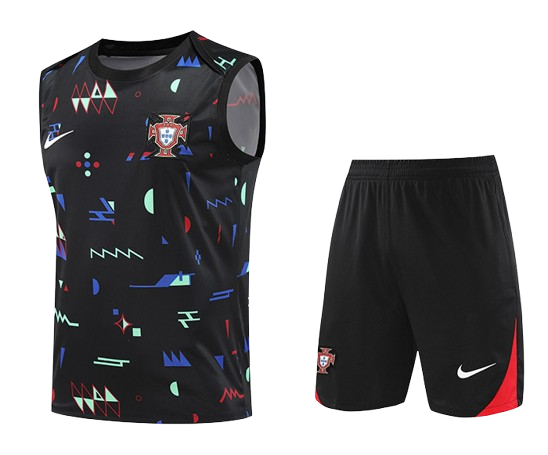 Conjunto Regata Portugal Training Nike 2024/25 Preto