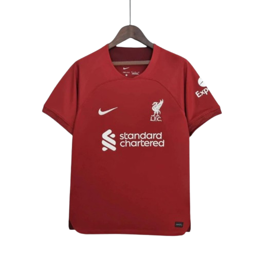 Camisa Liverpool Home Nike Torcedor 2023/24 Masculino Vermelho