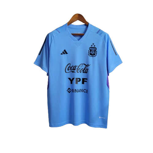 Camisa Seleção Argentina Adidas Treino - 2023/24 Torcedor Azul