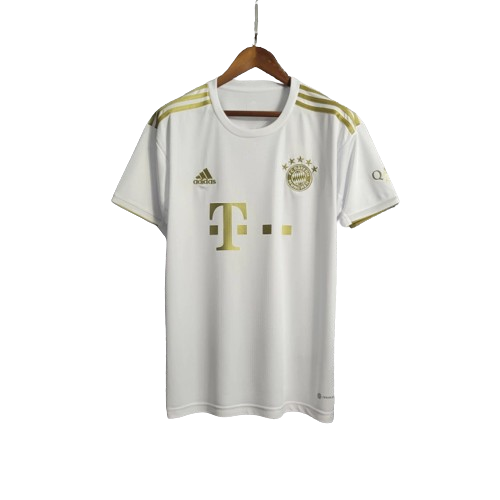 Camisa Bayern de Munique II Away Adidas Torcedor 2022/23Masculino Branco
