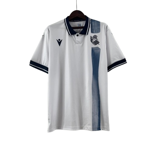 Camisa Real Sociedad III - 23/24 Torcedor Masculino Branco