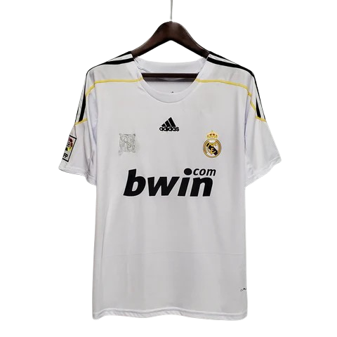 Camisa Retrô Real Madrid I Home Adidas 2009/10 Masculino Branco