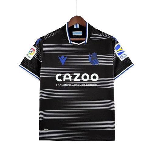 Camisa Real Sociedad II - 22/23 Torcedor Masculino Preto