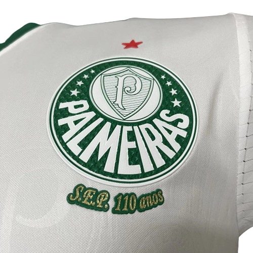 Camisa Palmeiras Puma Jogador 2024/25 Masculino Branco