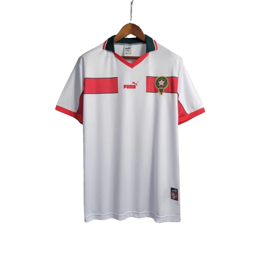 Camisa Retro Seleção Marrocos Puma II 1998/99 Branco