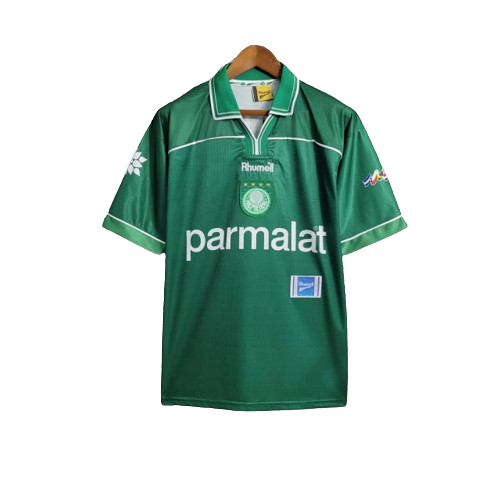 Camisa Retrô Palmeiras Rhummel 1999/00 Masculino Verde