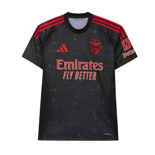 Camisa Benfica II Away 2024/25 Torcedor Adidas Masculino Preto