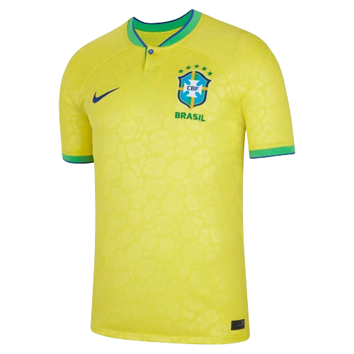 Camisa Seleção Brasileira I Home Nike Torcedor 2022/23 Masculino Amarelo