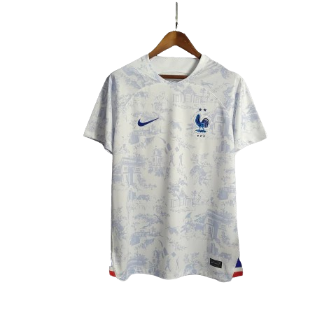 Camisa França II Nike Torcedor 2022/23 Masculino Branco