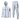Conjunto Nike Tech Fleece Branco Zíper Longo