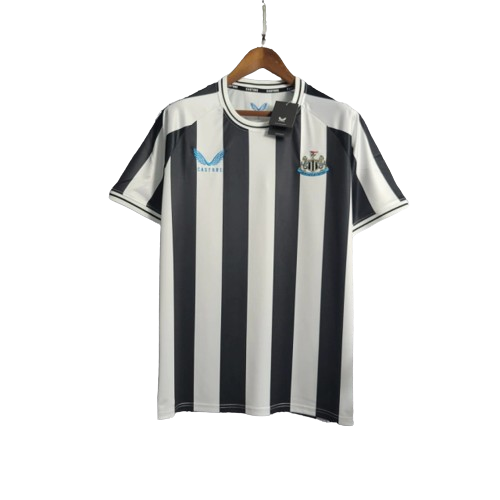 Camisa Newcastle United I Castore 22/23 Torcedor Preto e Branco
