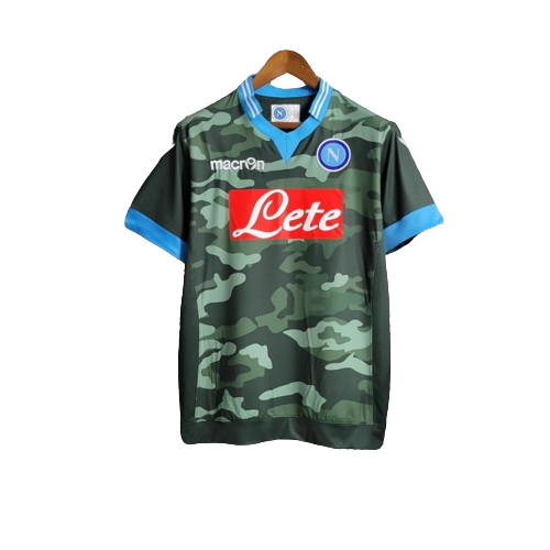 Camisa Napoli Retrô Macron 13/14 Verde