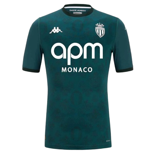 Camisa Monaco II Away 2024/25 Kappa Masculino Torcedor Verde