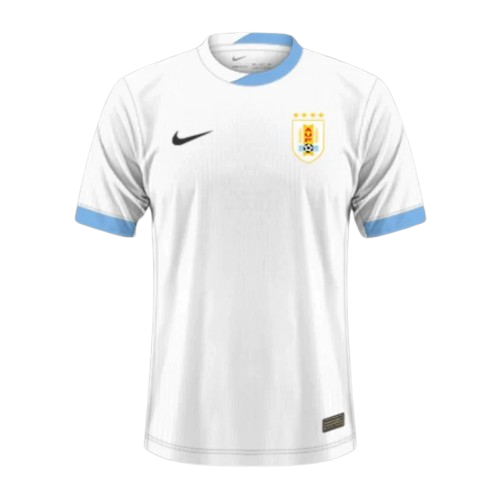 Camisa Seleção Uruguai II Away 2024/25 Nike Torcedor Masculino Branco