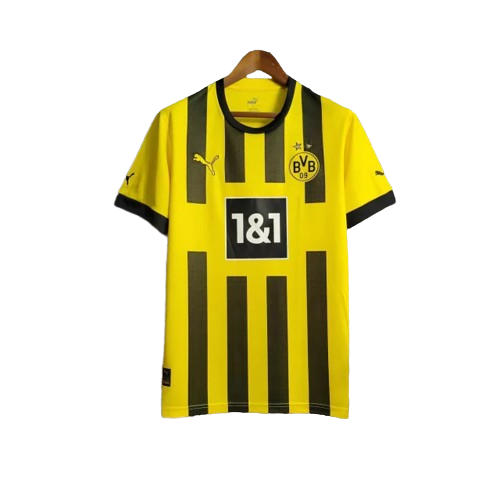 Camisa Borussia Dortmund I Puma Torcedor 2022/23 Masculino Amarelo e Preto