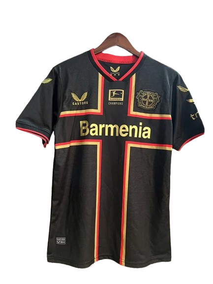 Camisa Bayer Leverkusen II Torcedor 2024/25 Masculino Preto