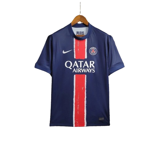 Camisa París Saint Germain I Home 2024/25 Torcedor Masculino Azul Marinho