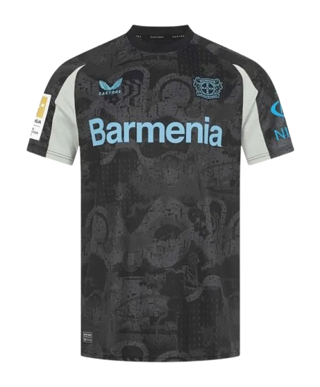 Camisa Bayer Leverkusen III Third Torcedor 2024/25 Masculino Preta