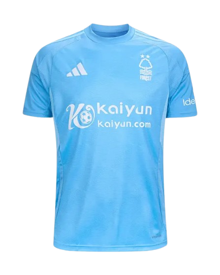 Camisa Nottingham Forest III Third  Adidas Torcedor 2024/25 Azul