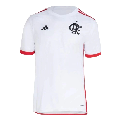 Camisa Flamengo II Away 2024/25 Adidas Torcedor Masculino Branco