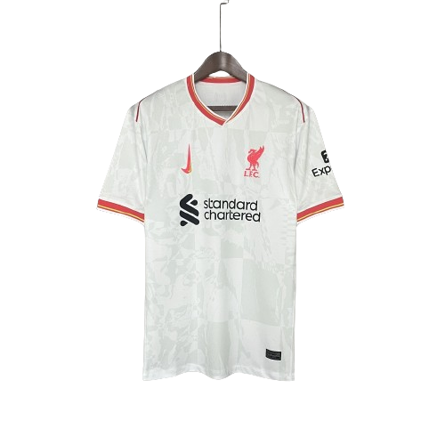 Camisa Liverpool III Nike Torcedor 2024/25 Masculino Branco