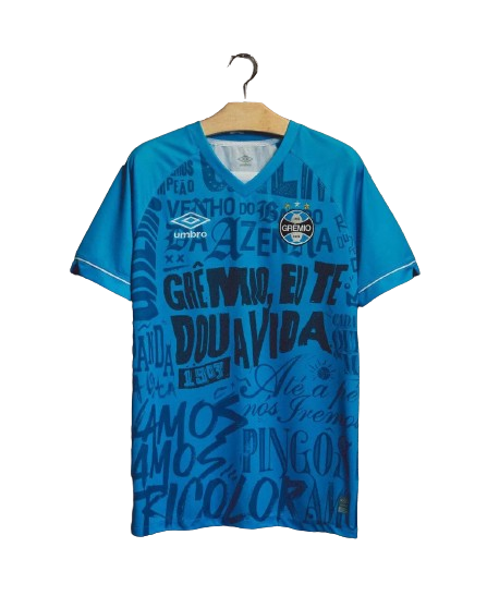 Camisa Tricolor Gaúcho Home Umbro Torcedor 2024/25 Masculino Azul
