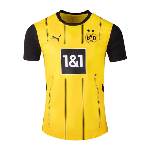 Camisa Borussia Dortmund I Home Puma Torcedor 2024/25 Masculino Amarelo