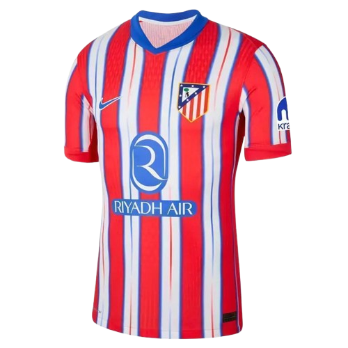 Camisa Atlético de Madrid I Home Nike Torcedor 2024/25 Masculino Vermelho e Branco