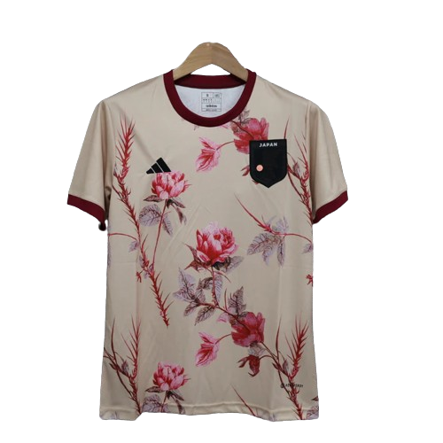 Camisa Japão Edição Especial Japan X Cherry Blossom Adidas Torcedor 2023/24 Rosa